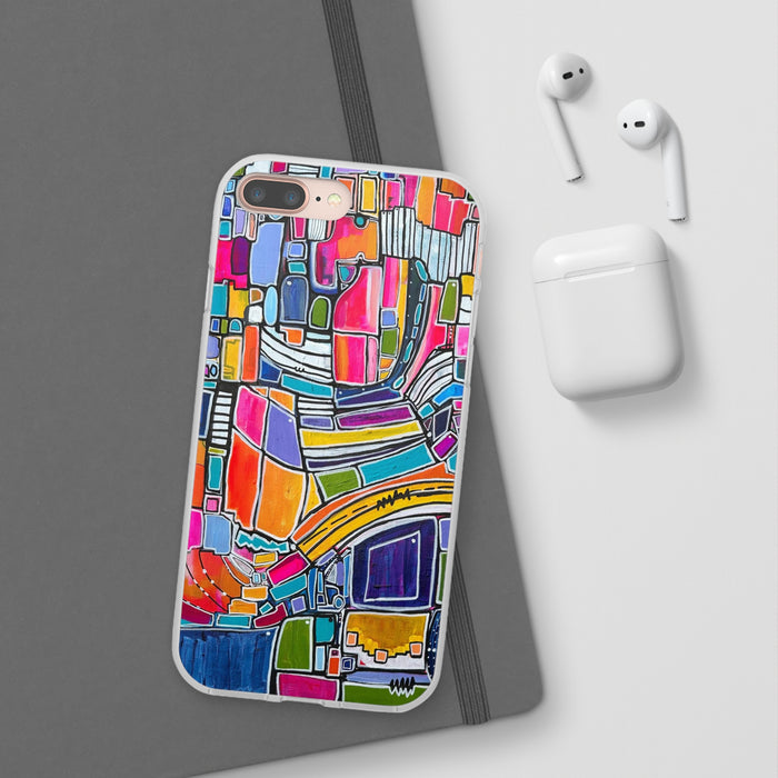 Rainbow Road Flexi Phone Cases