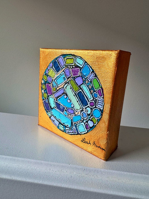 Periwinkle- Original Painting by Leah Nadeau