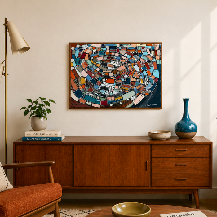 The North Star- Original Painting by Leah Nadeau