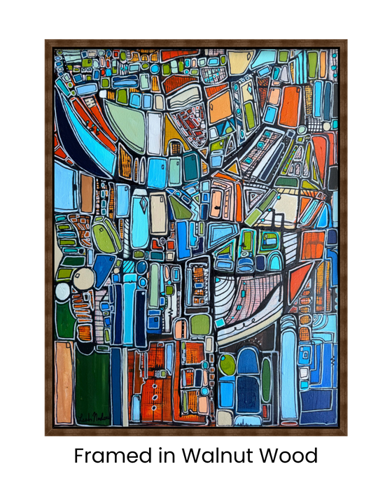 Memory Atlas- Original Painting by Leah Nadeau