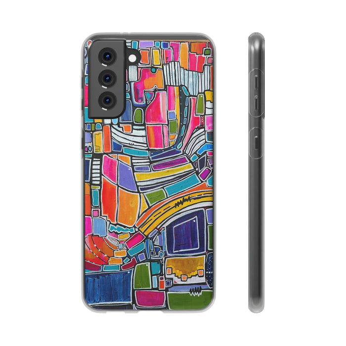Rainbow Road Flexi Phone Cases
