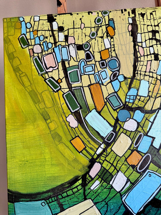 Threads of Resilience- Original Painting by Leah Nadeau