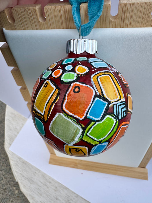 "Park Place" Glass Ornament