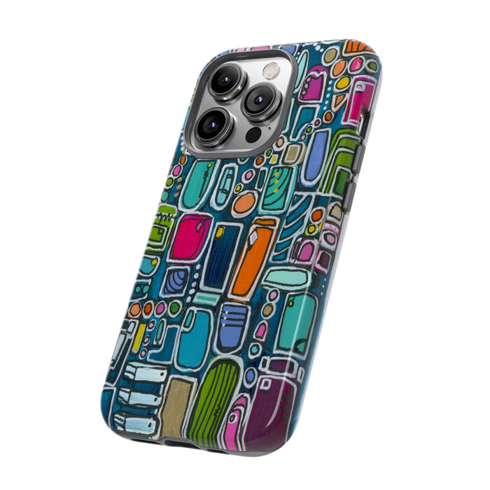 "Memory Den" Phone Case — Colorful Geometric  Protective Cover