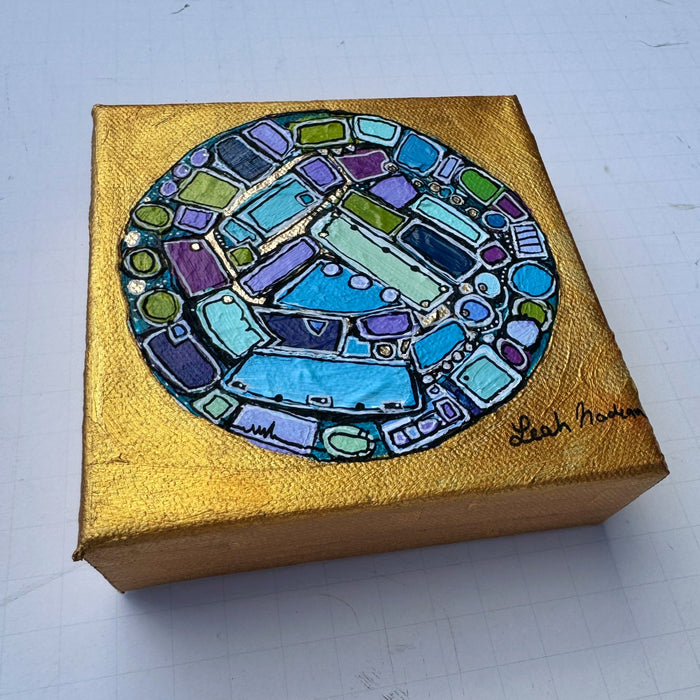Periwinkle- Original Painting by Leah Nadeau
