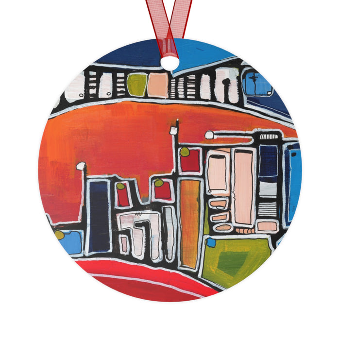 "Christmas Skyline" Ornament