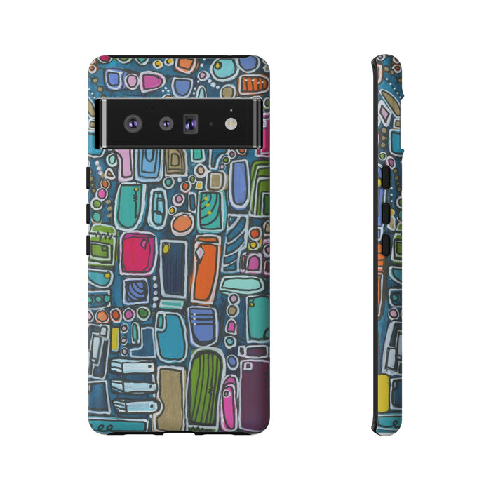 "Memory Den" Phone Case — Colorful Geometric  Protective Cover