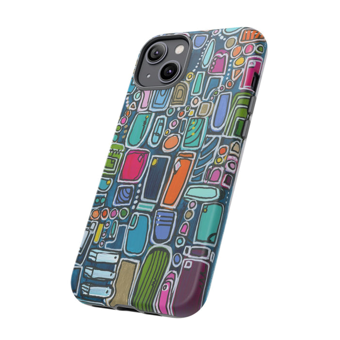 "Memory Den" Phone Case — Colorful Geometric  Protective Cover
