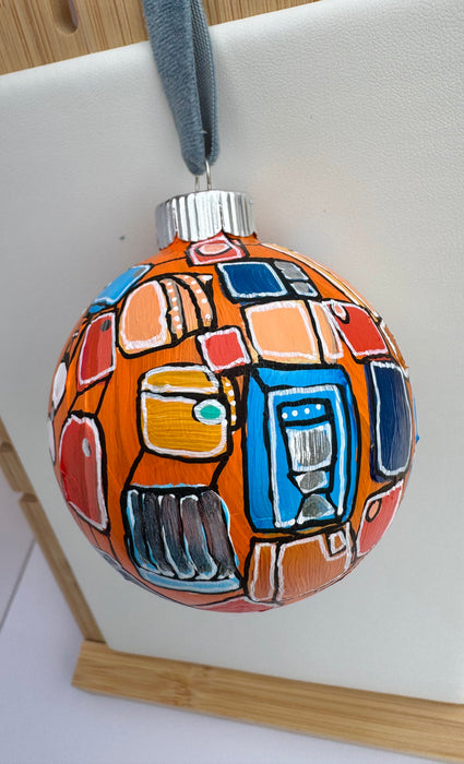 "Ode to Calder" Glass Ornament