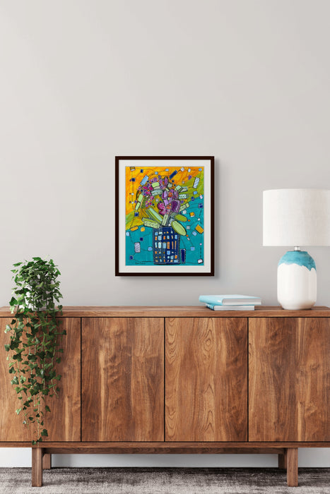 Mid Mod Orchid Limited Edition Fine Art Print