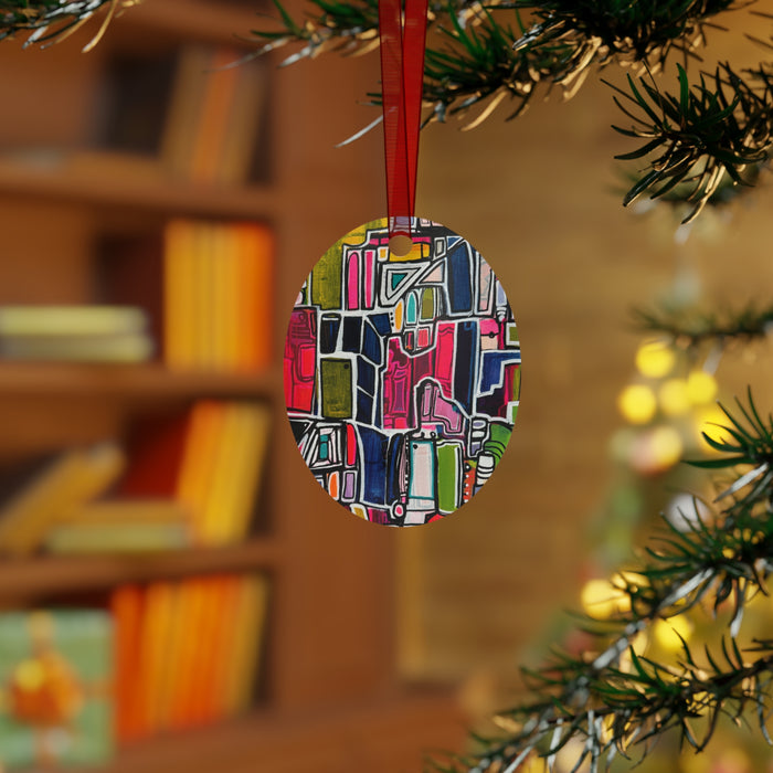 "Pink Graffiti" Ornaments