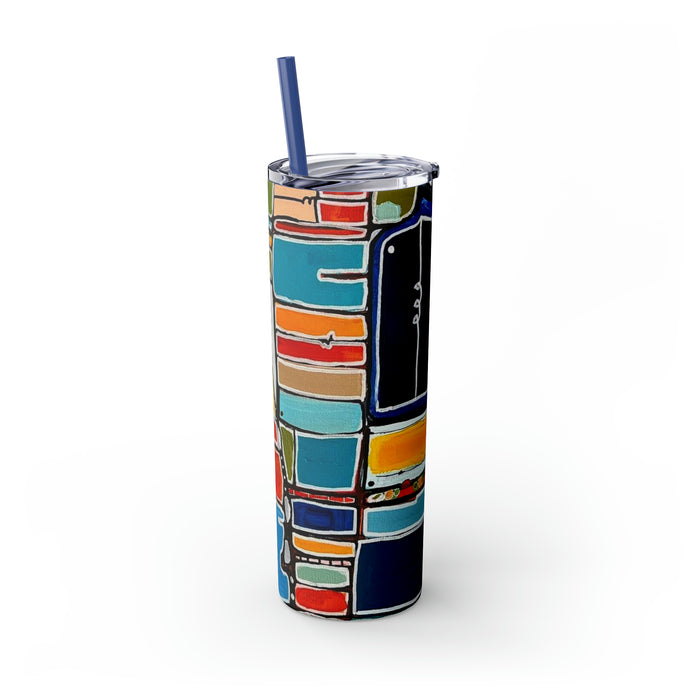 Skinny Tumbler with Straw, 20oz