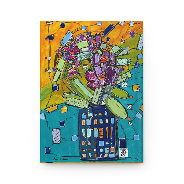 Mid Mod Orchid Hard Covered Journal