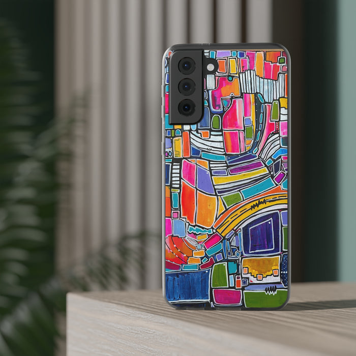 Rainbow Road Flexi Phone Cases