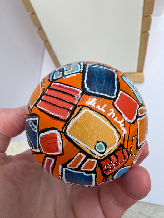 "Ode to Calder" Glass Ornament