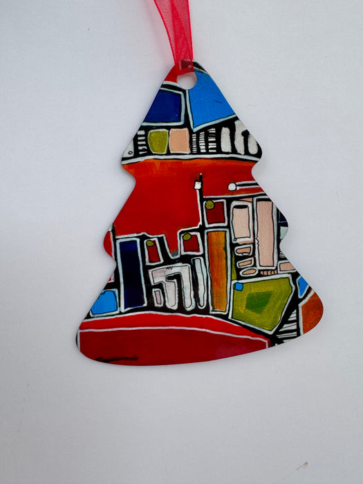 "Christmas Skyline" Ornament