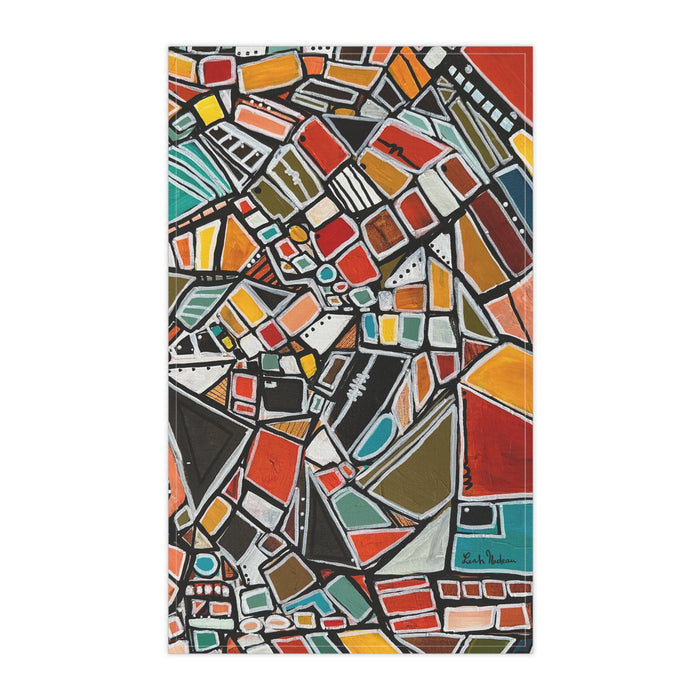"Ode to Kandinsky" Tea Towel