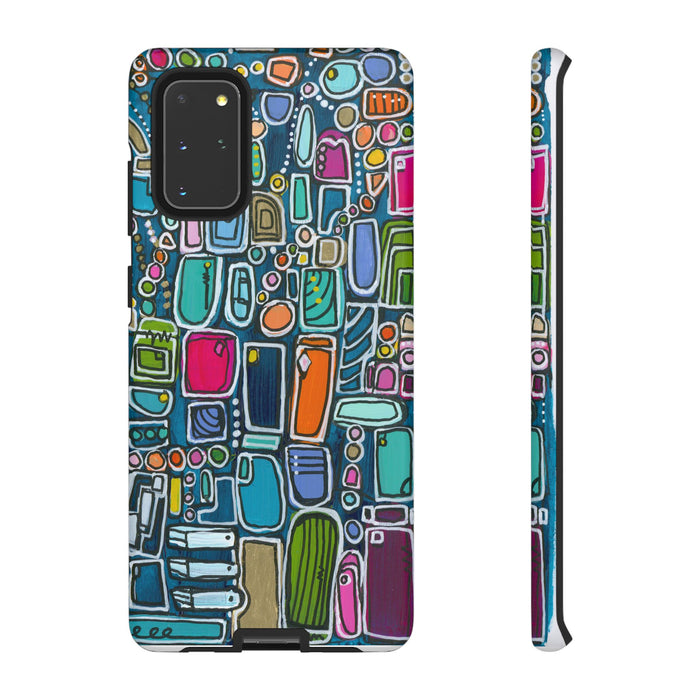 "Memory Den" Phone Case — Colorful Geometric  Protective Cover