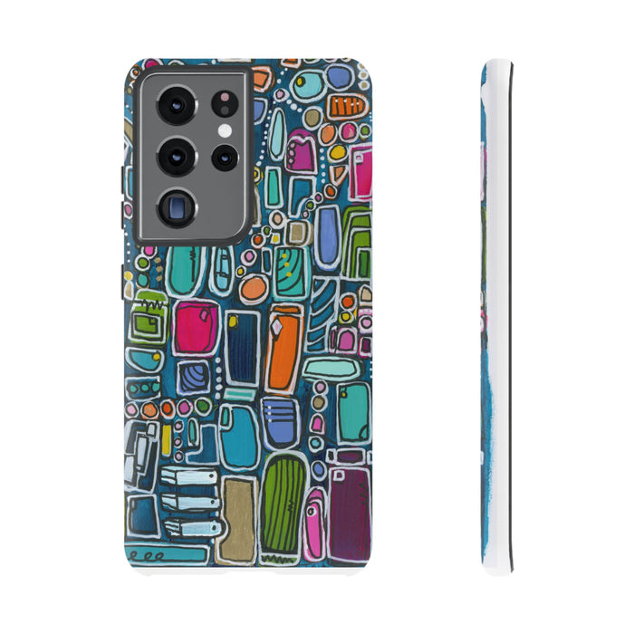 "Memory Den" Phone Case — Colorful Geometric  Protective Cover