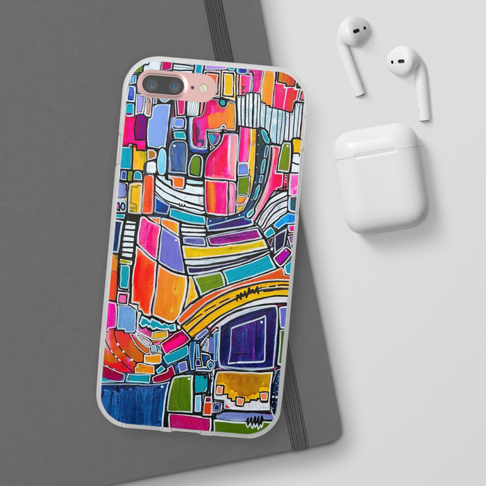 Rainbow Road Flexi Phone Cases