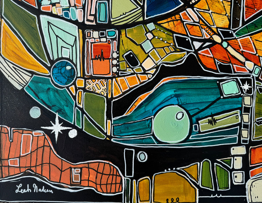 Palm Canyon Golden Hour Fine Art Print