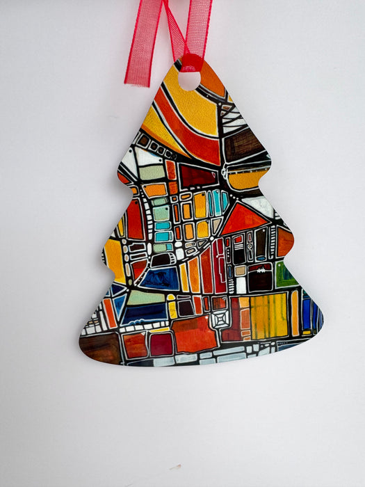 Mid-Century Metal Ornaments