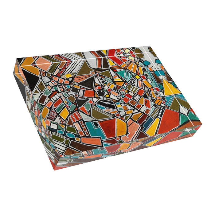 Ode to Kandinsky: Limited Edition Retro Acrylic Photo Block