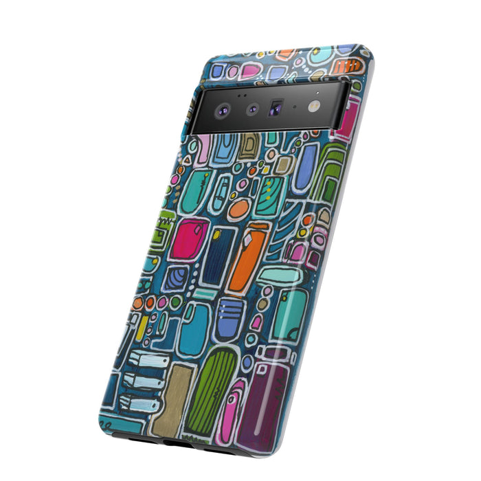 "Memory Den" Phone Case — Colorful Geometric  Protective Cover