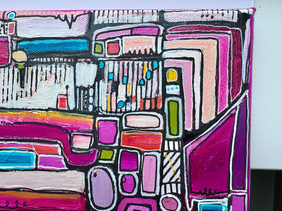 My Aura- Original Painting by Leah Nadeau