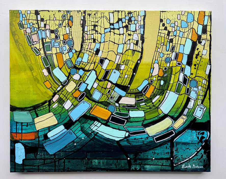 Threads of Resilience- Original Painting by Leah Nadeau