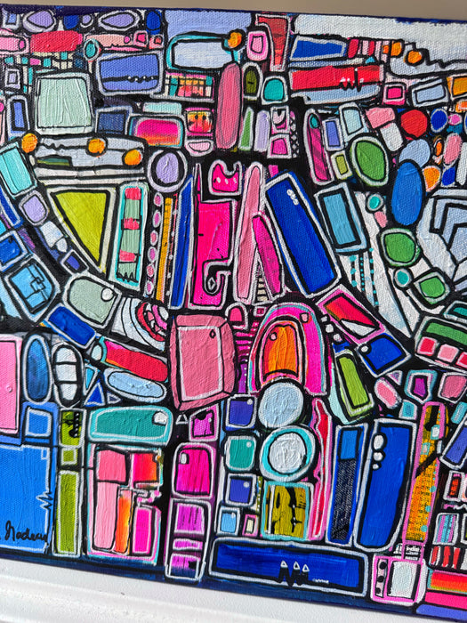The Shape of Joy- Original Painting by Leah Nadeau