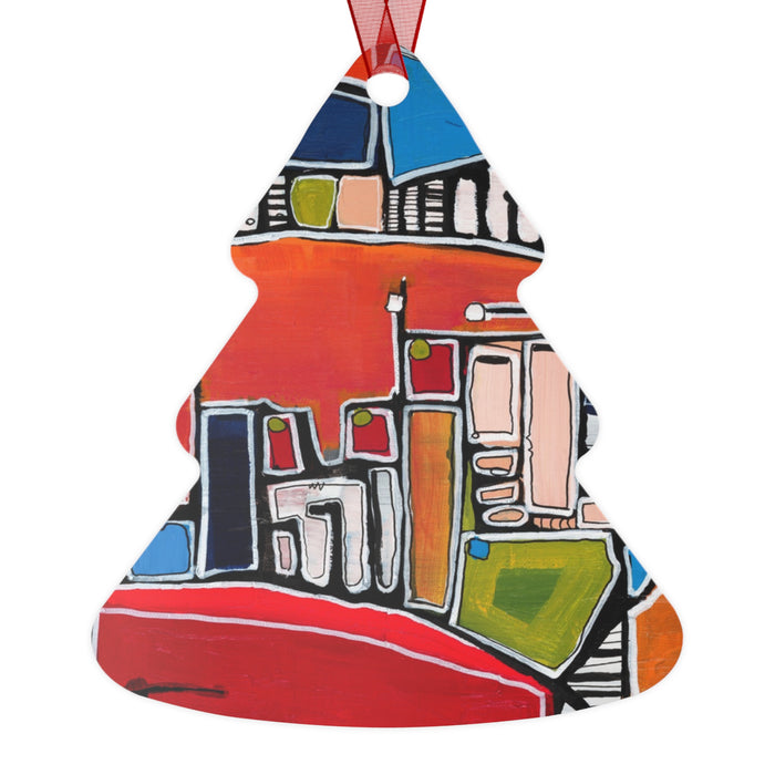 "Christmas Skyline" Ornament