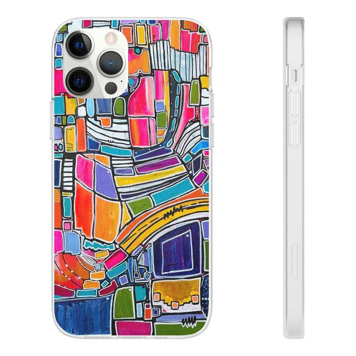 Rainbow Road Flexi Phone Cases