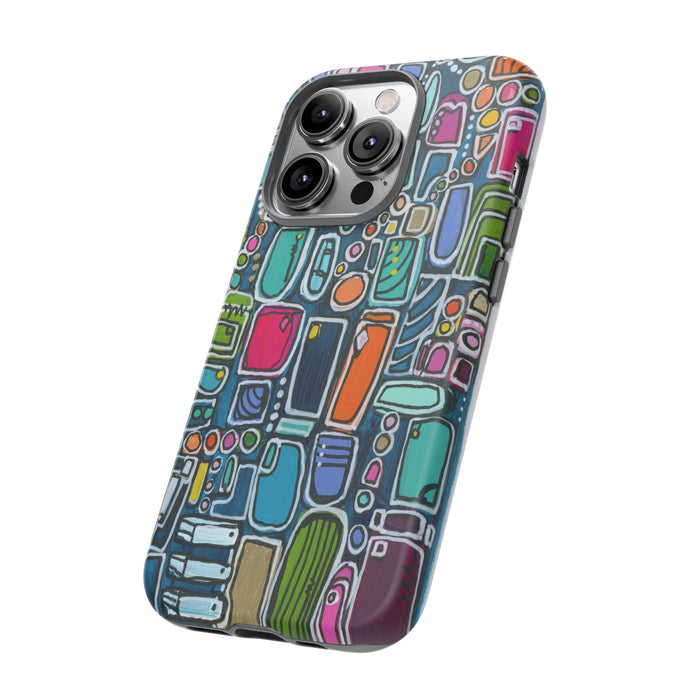"Memory Den" Phone Case — Colorful Geometric  Protective Cover