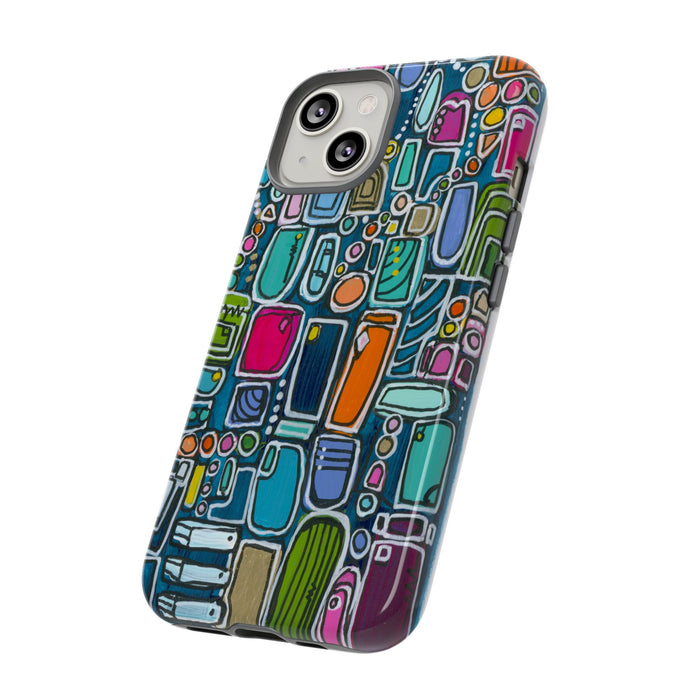 "Memory Den" Phone Case — Colorful Geometric  Protective Cover