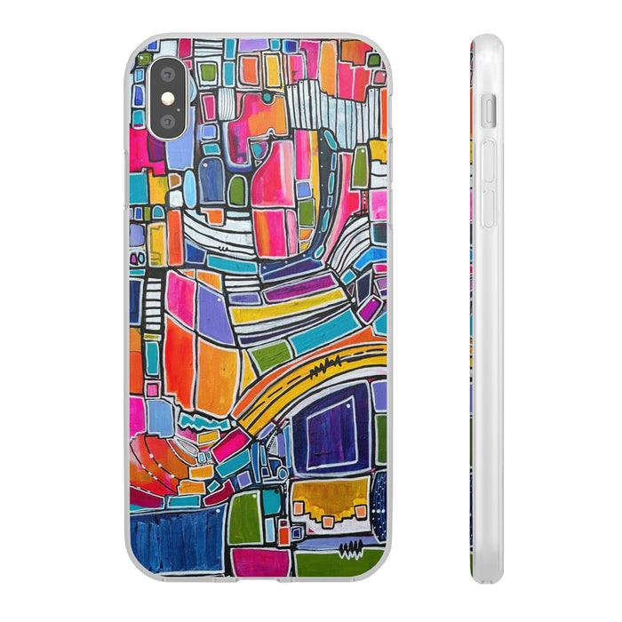 Rainbow Road Flexi Phone Cases
