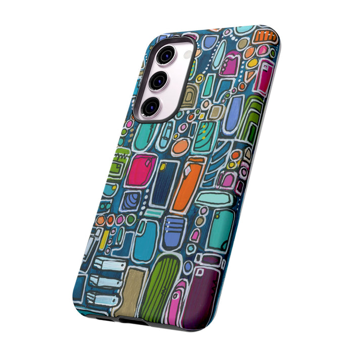 "Memory Den" Phone Case — Colorful Geometric  Protective Cover
