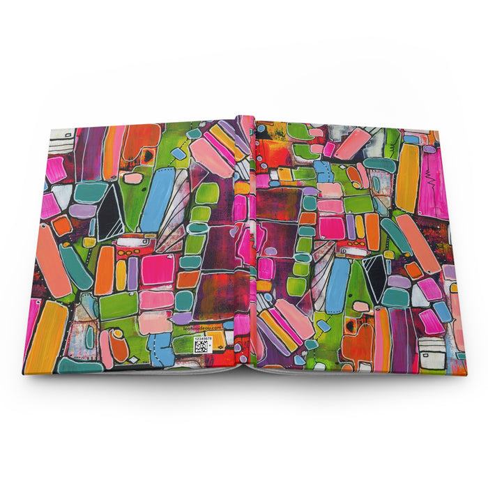 Fictional Fragments lined Hardcover Journal