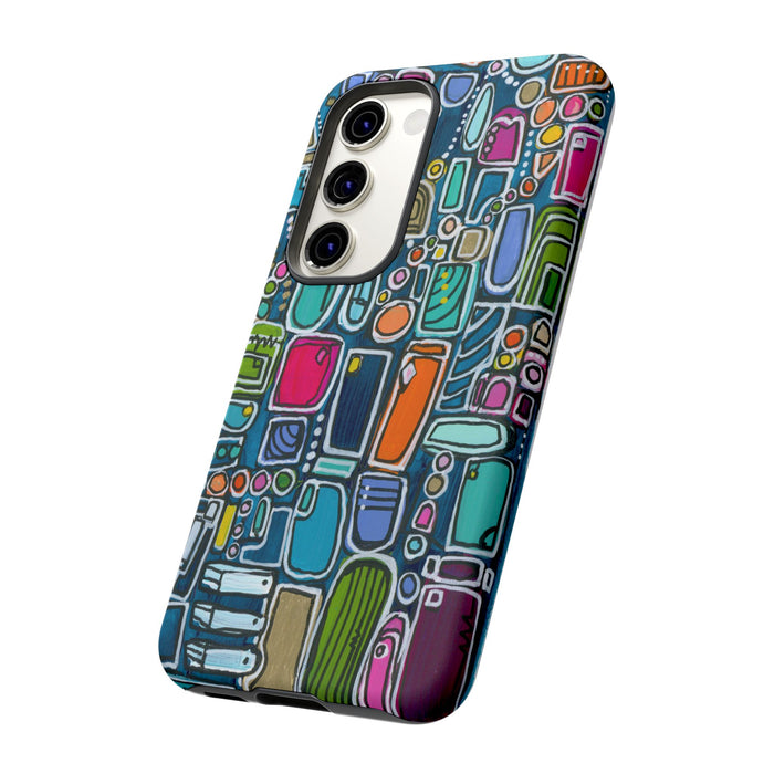 "Memory Den" Phone Case — Colorful Geometric  Protective Cover