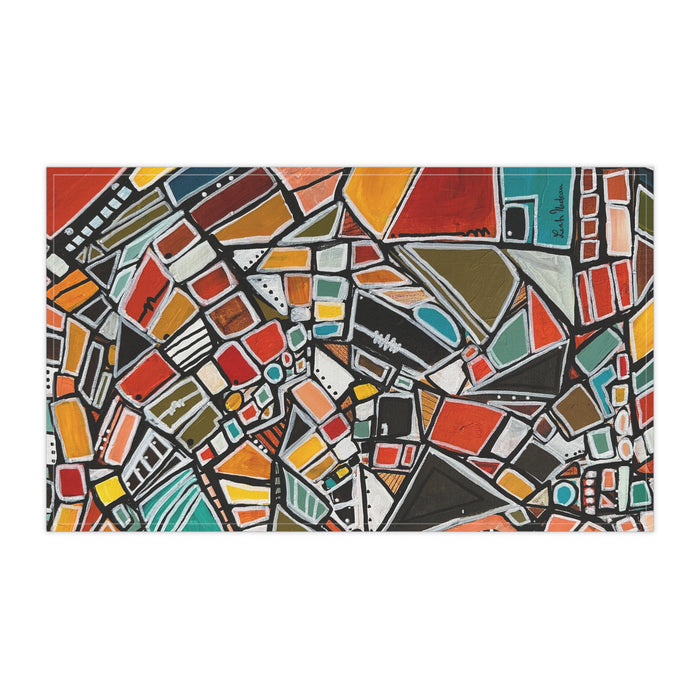 "Ode to Kandinsky" Tea Towel