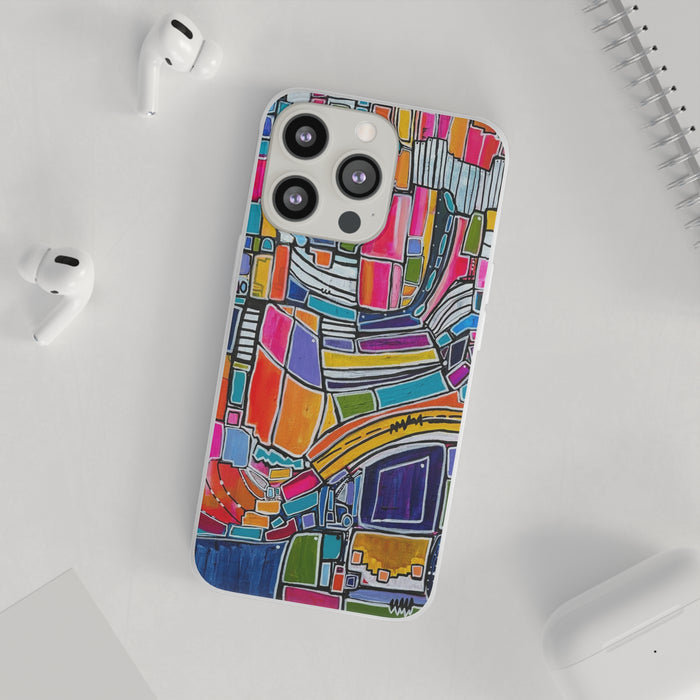 Rainbow Road Flexi Phone Cases