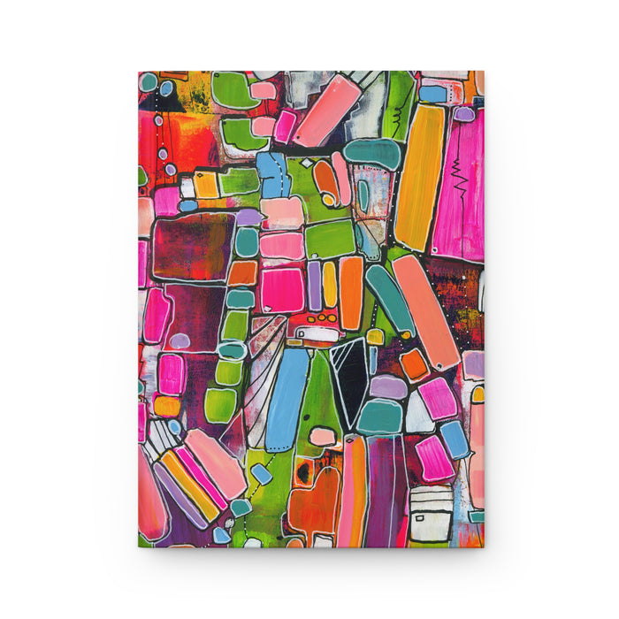 Fictional Fragments lined Hardcover Journal