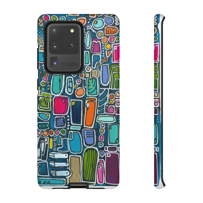 "Memory Den" Phone Case — Colorful Geometric  Protective Cover