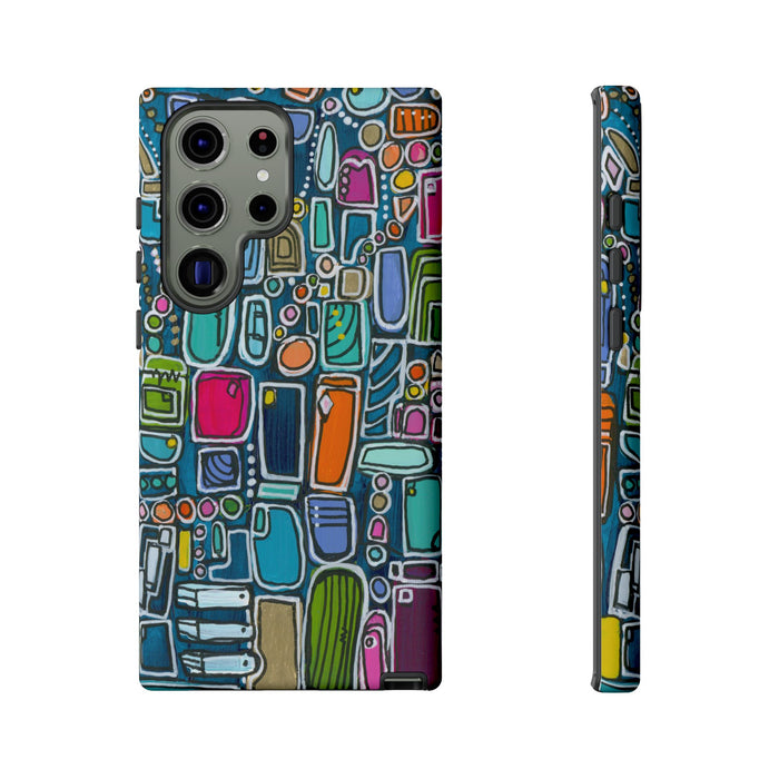 "Memory Den" Phone Case — Colorful Geometric  Protective Cover