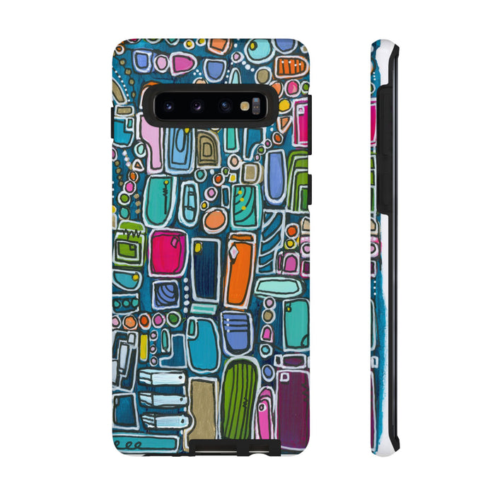 "Memory Den" Phone Case — Colorful Geometric  Protective Cover