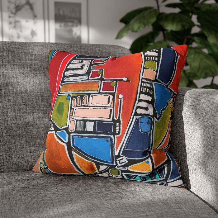 "Skyline"Throw Pillow Cover (Case Only)