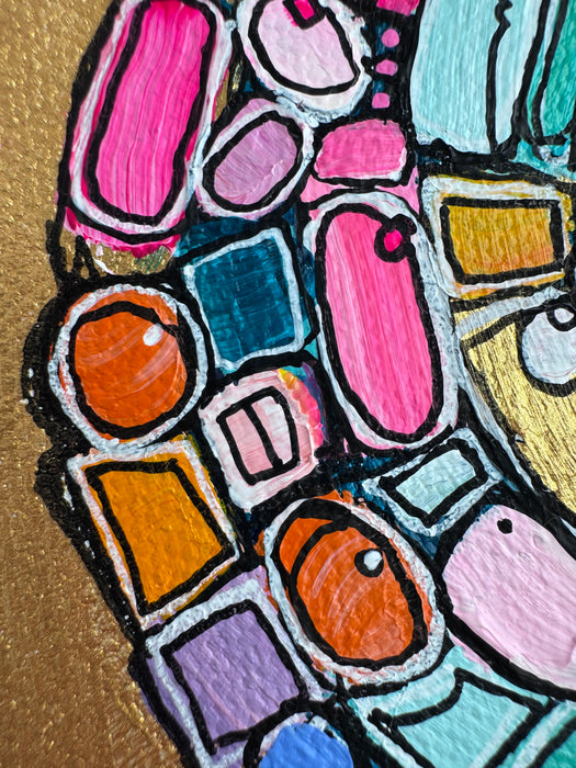 “Orchid”- Original Painting by Leah Nadeau