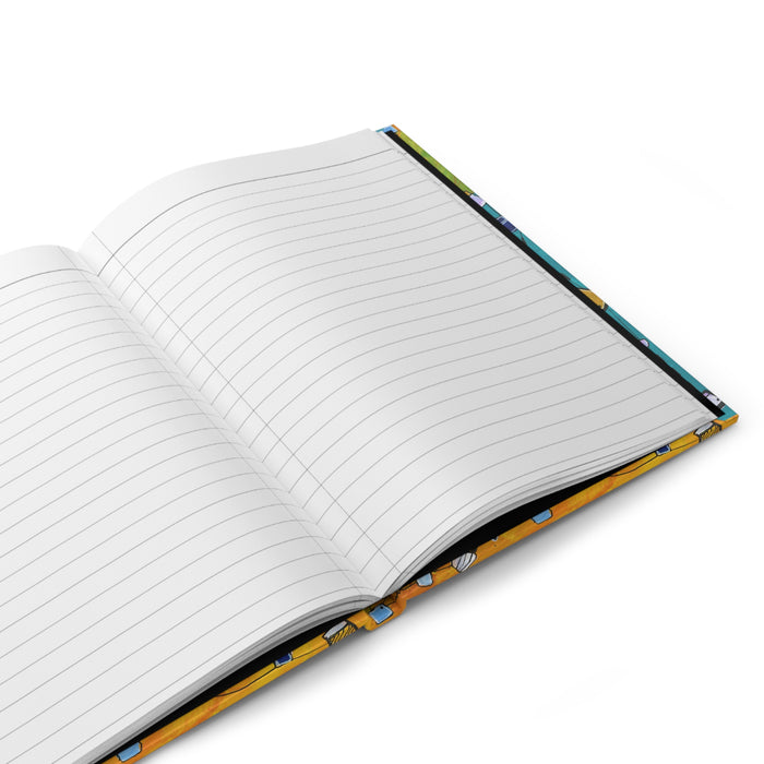 Mid Mod Orchid Hard Covered Journal
