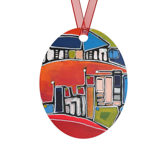 "Christmas Skyline" Ornament