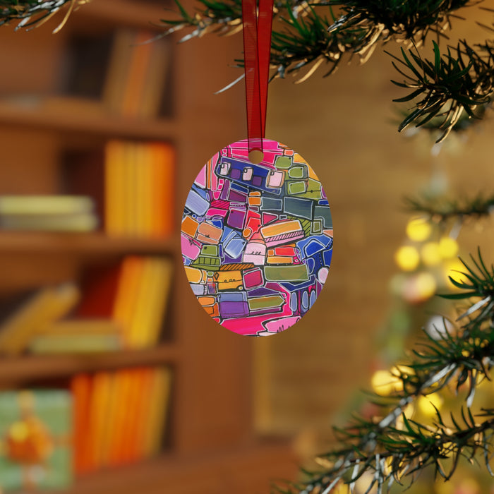 "Dopamine" Metal Ornament